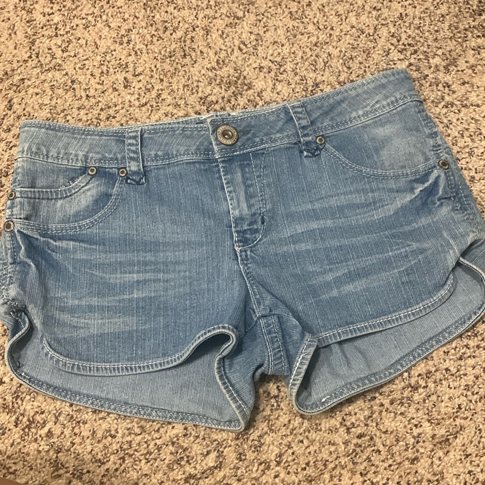 Blue Denim Shorts Size 11/12 EUC